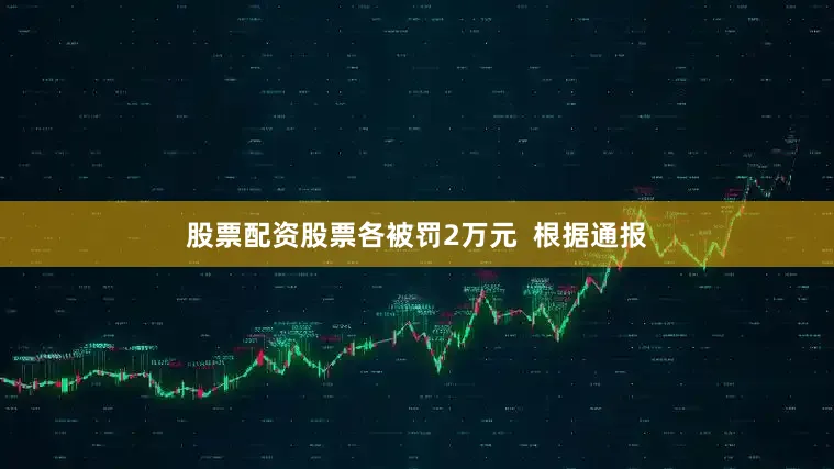 股票配资股票各被罚2万元  根据通报